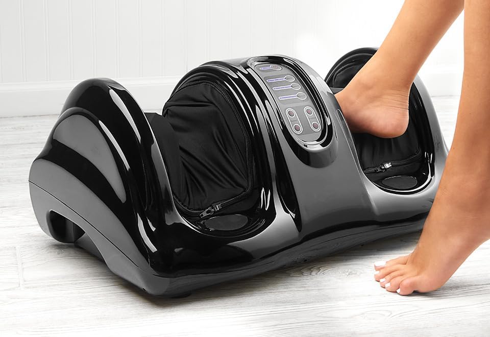 Electric Shiatsu Kneading Rolling Foot Massager
